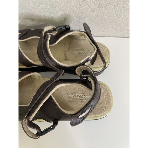 Authentic MBT 400110-01 Swiss Engineered Strap Rocker Sandals Men’s Size 11.5 - Picture 10 of 16